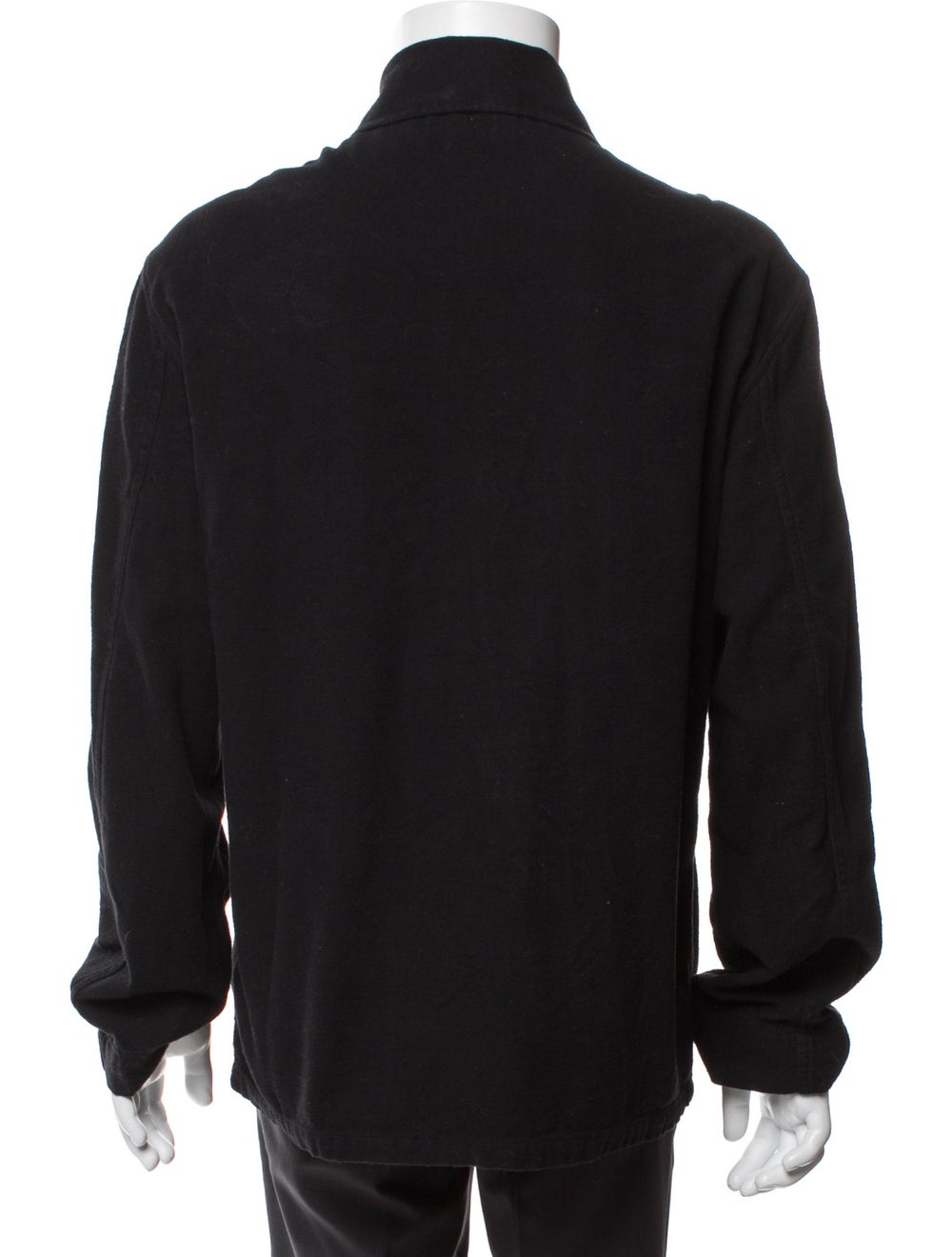 Our Legacy Jacket Black Point Collar Patch Pockets - image 3