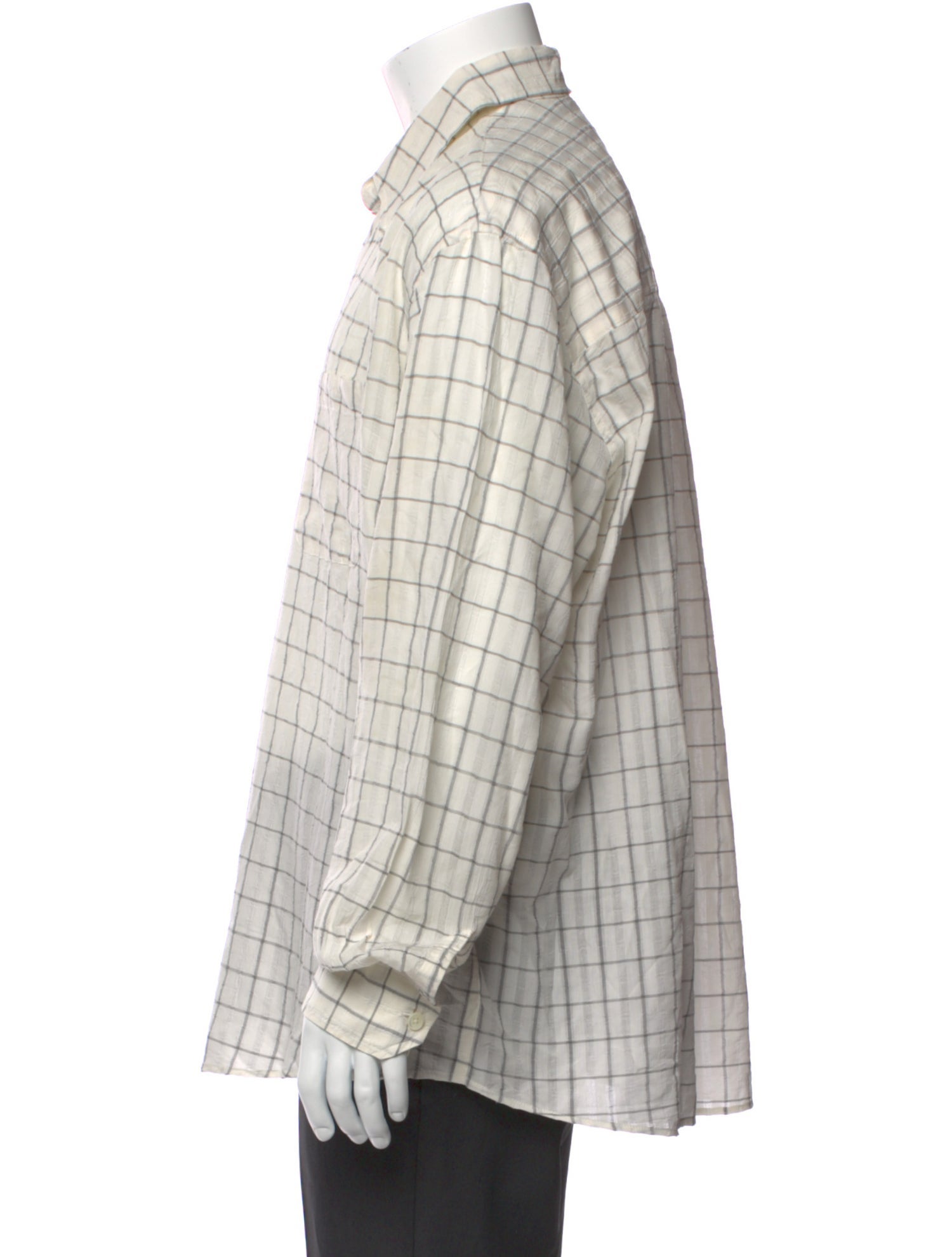 Our Legacy Plaid Print Long Sleeve Shirt