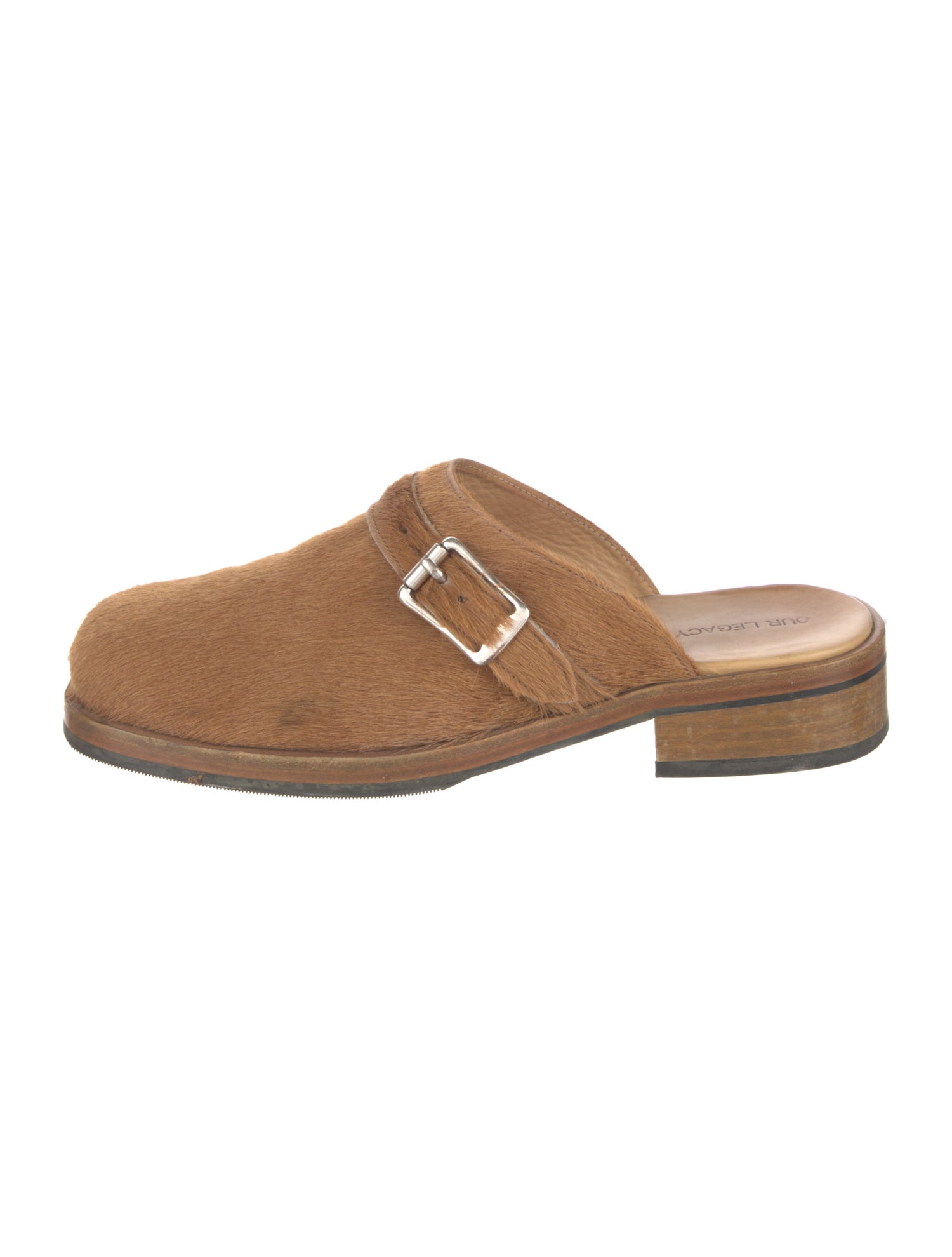 Our Legacy Ponyhair Slides