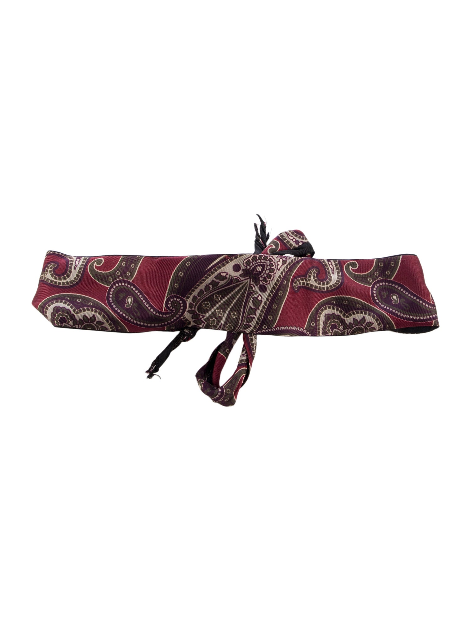 Our Legacy Men's Silk Twisted Tie