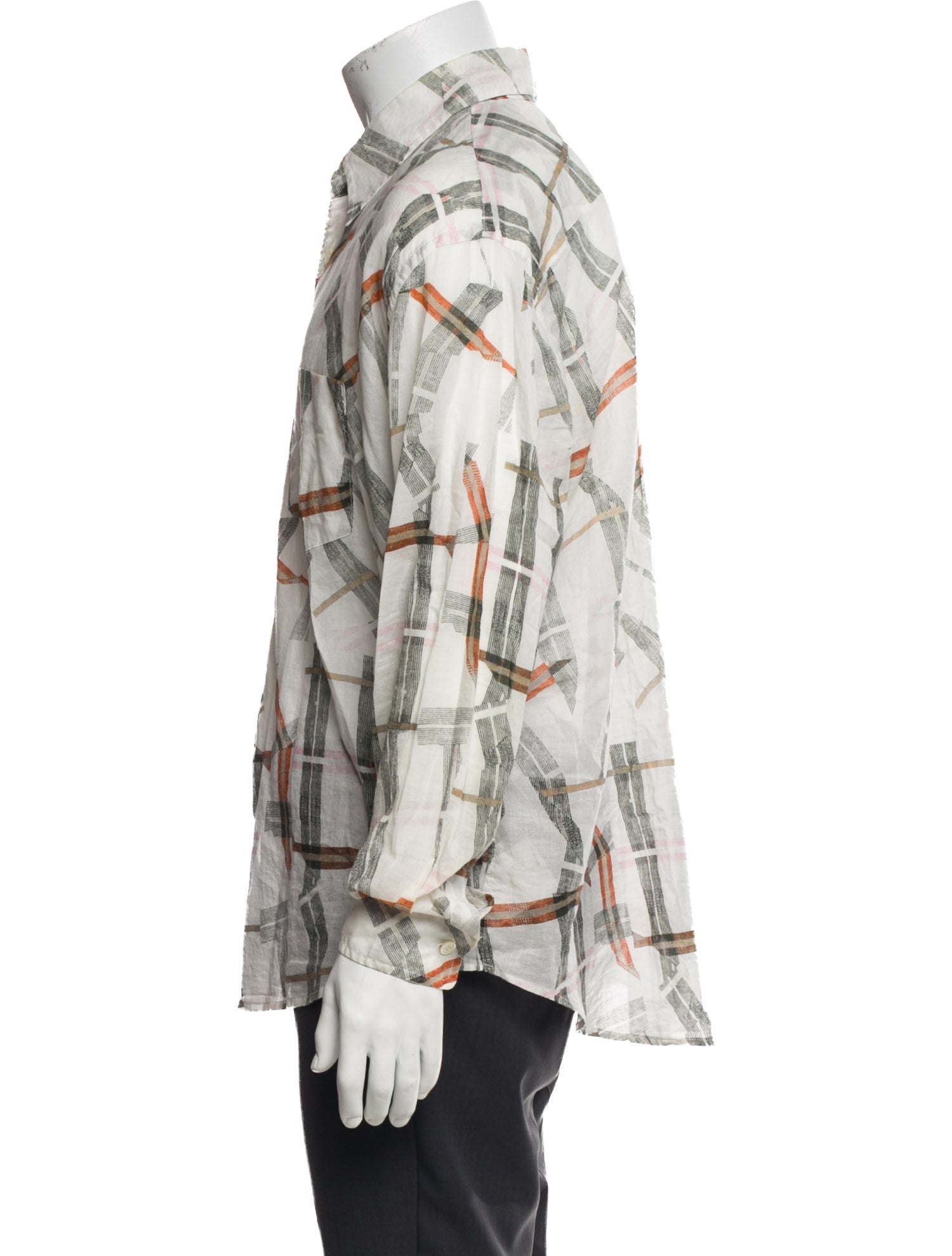 Our Legacy Plaid Print Long Sleeve Shirt