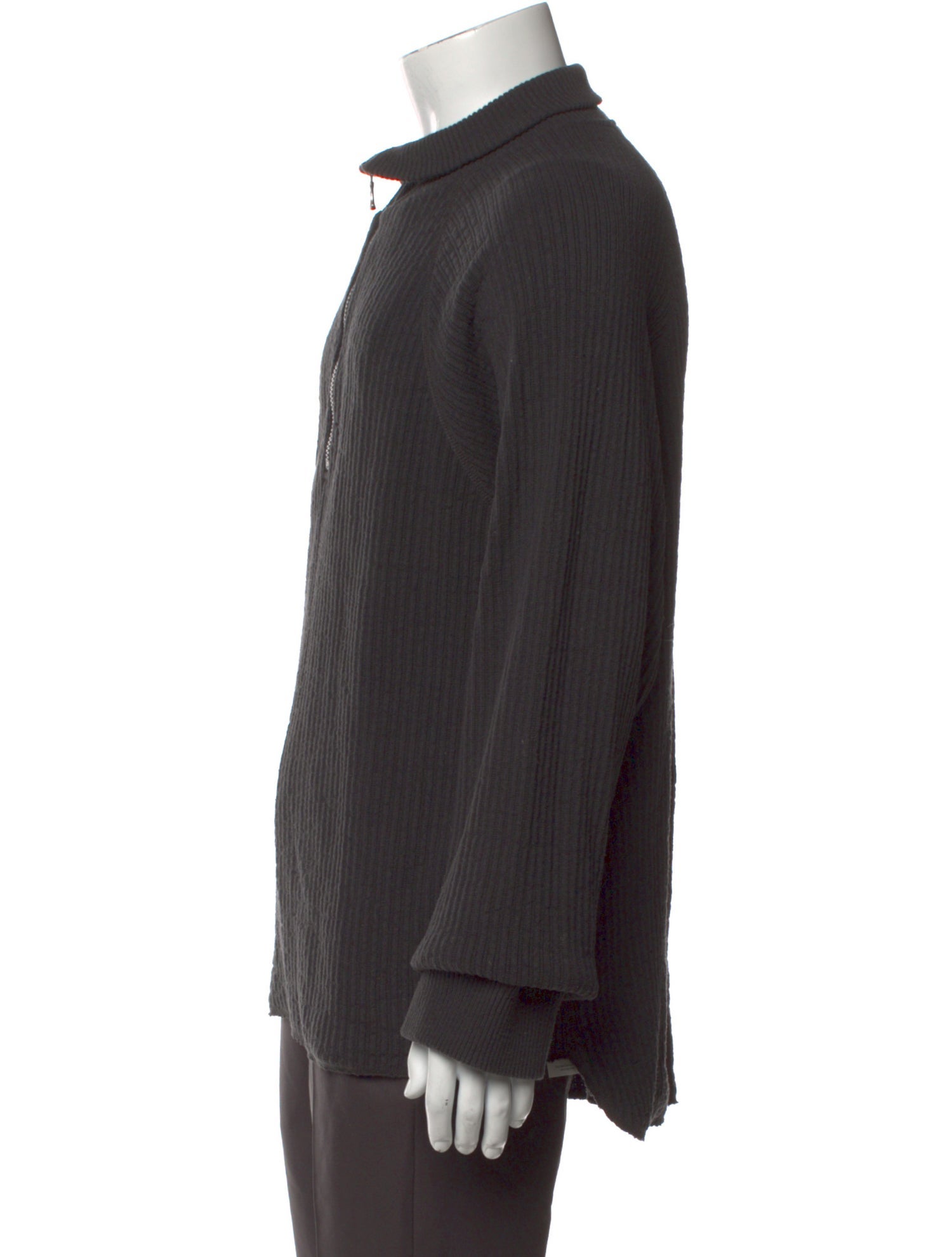 Our Legacy Silk Collar Polo Sweater