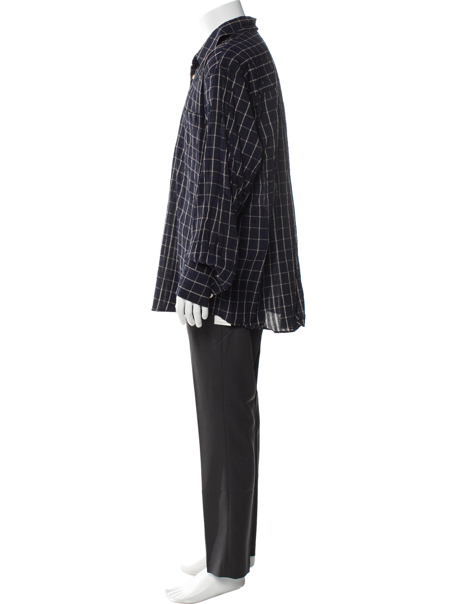 Our Legacy Plaid Print Long Sleeve Shirt