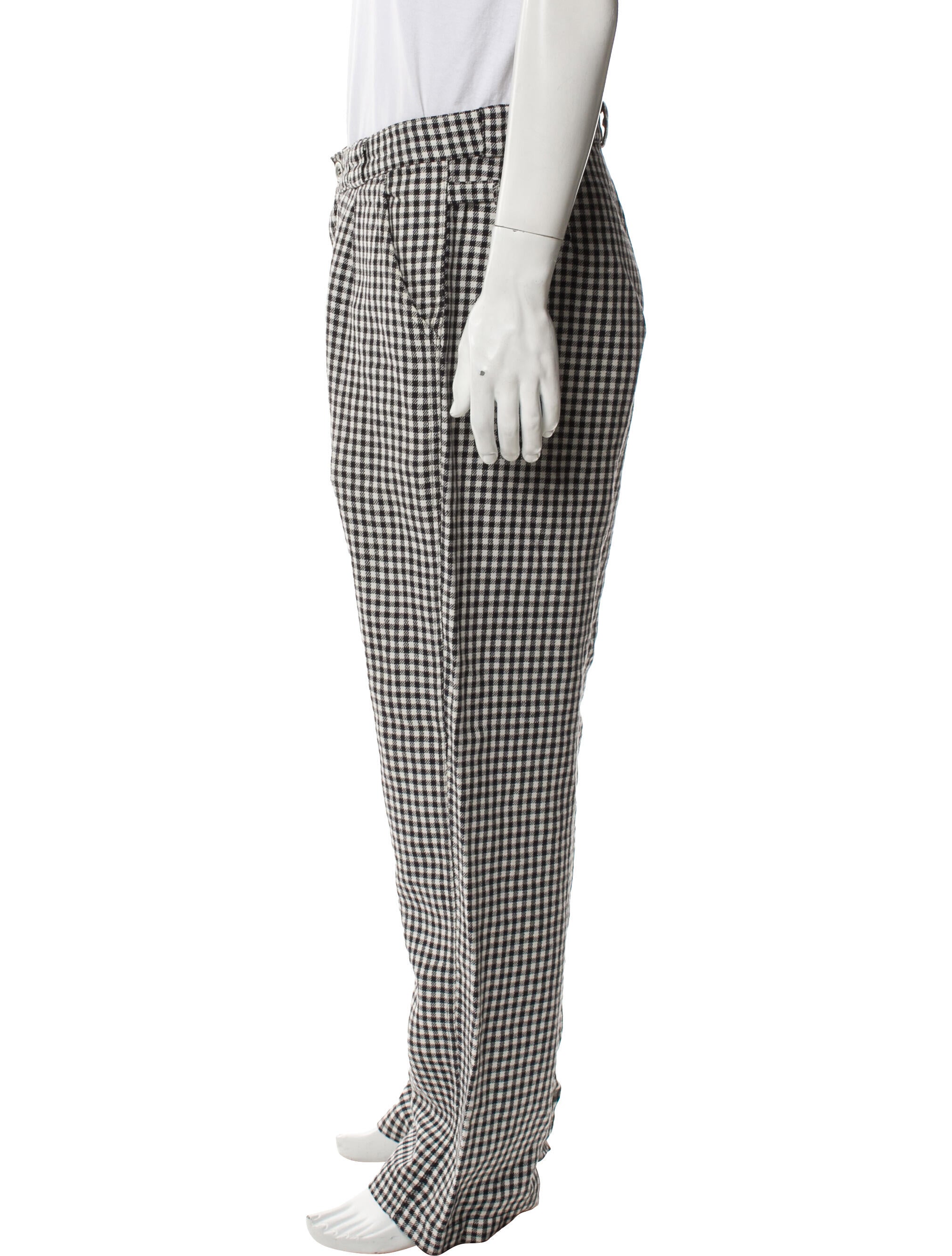 Our Legacy Plaid Print Pants