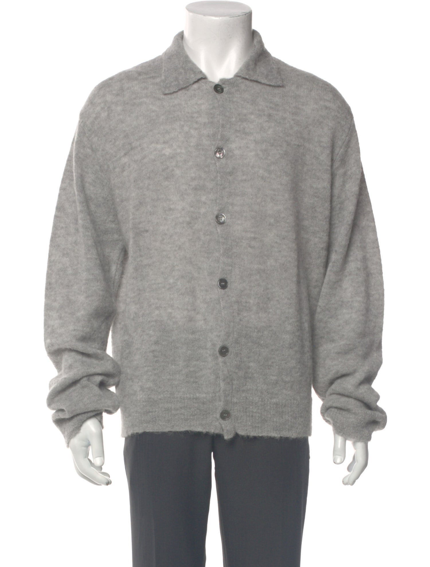 Our Legacy Mock Neck Long Sleeve Cardigan