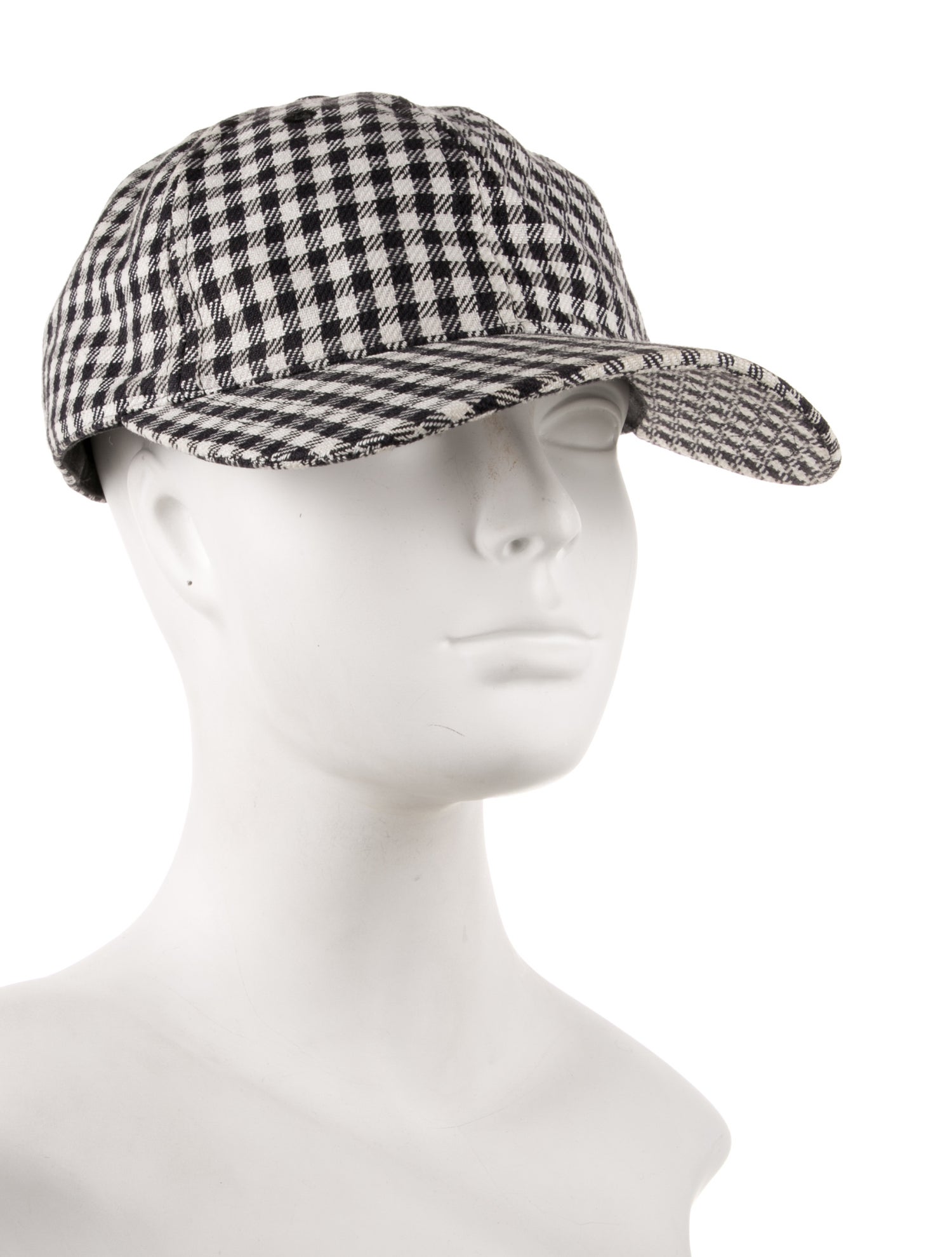Our Legacy Linen Blend Pattern Print Baseball Hat