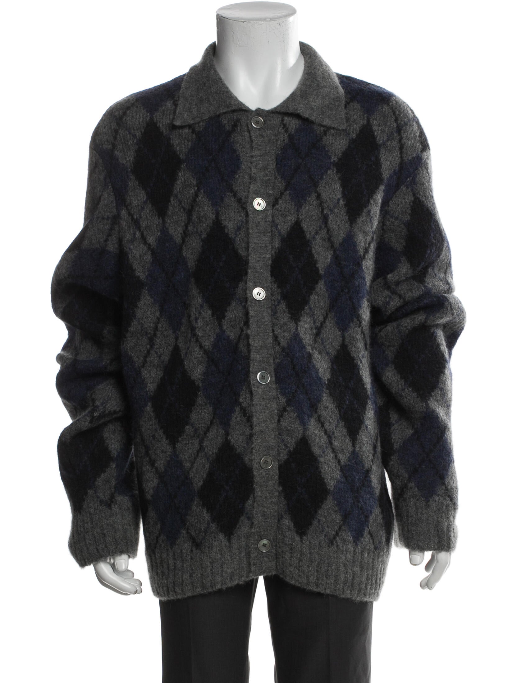 Our Legacy Printed Collar Cardigan