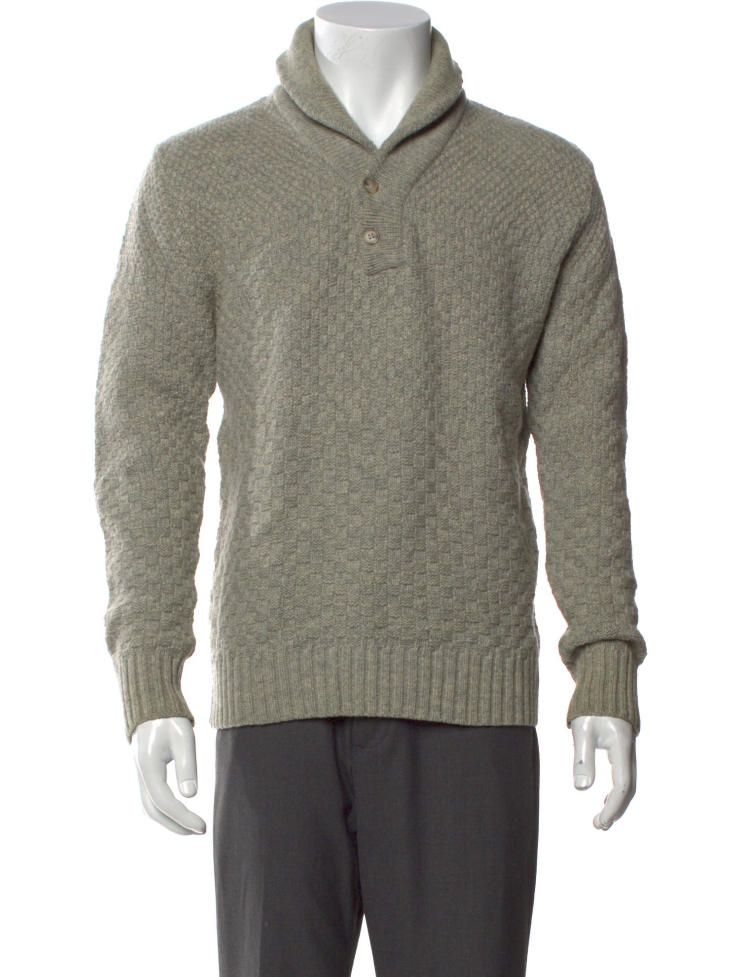 Our Legacy Virgin Wool Mock Neck Pullover