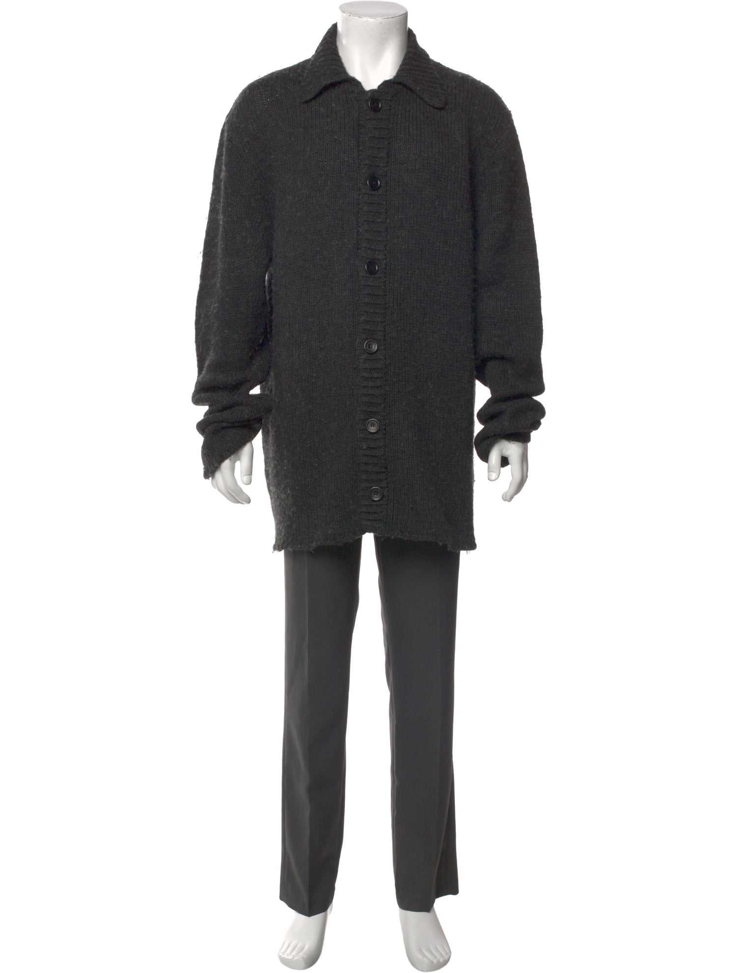 Our Legacy Mock Neck Long Sleeve Cardigan