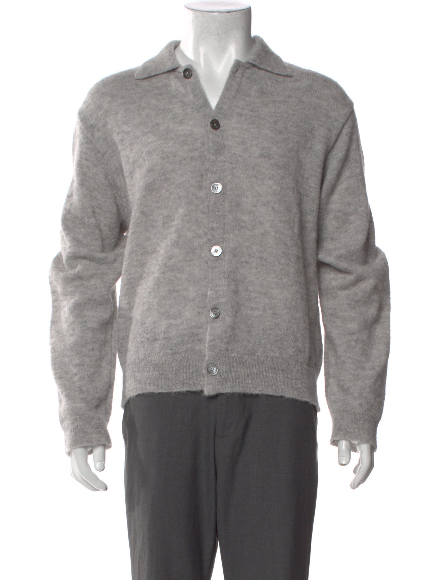 Our Legacy Mock Neck Long Sleeve Cardigan