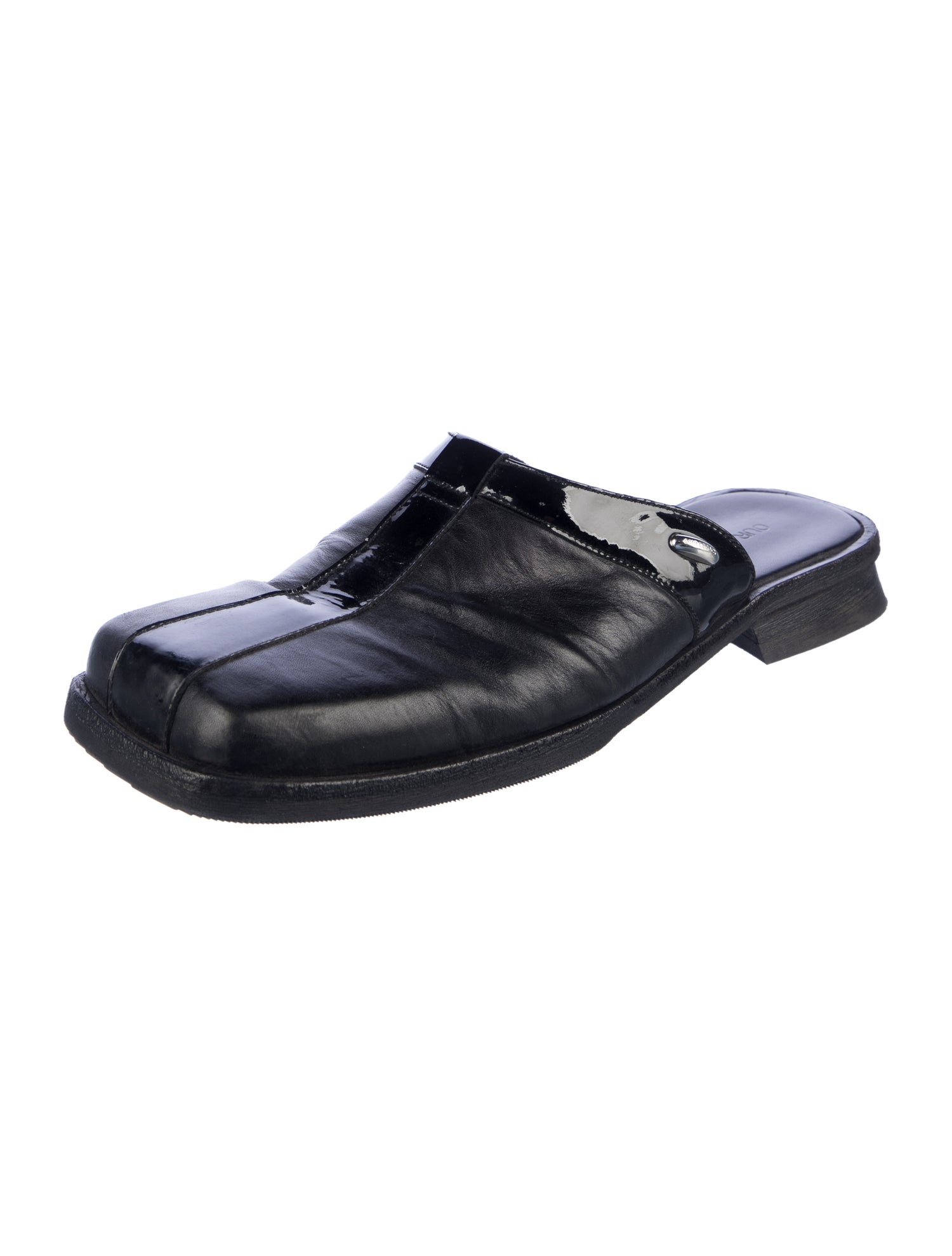 Our Legacy Leather Slides