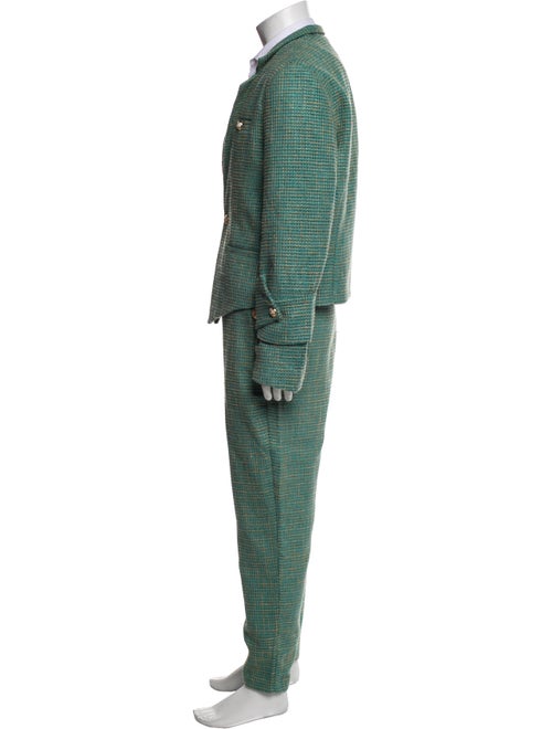 Orttu Tweed Pattern Two-Piece Suit