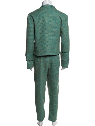 Orttu Tweed Pattern Two-Piece Suit