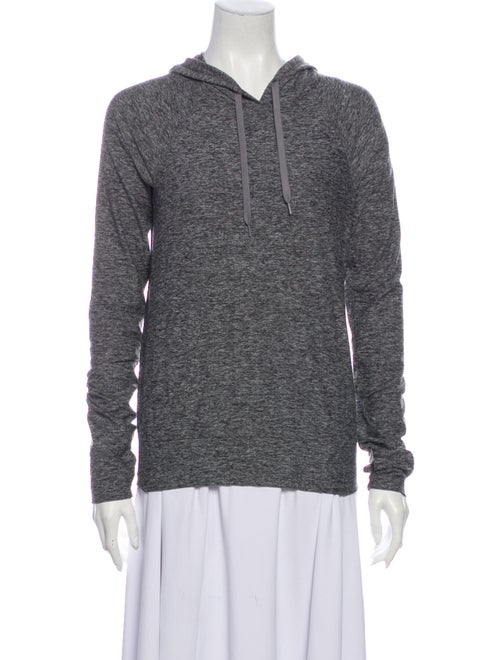 Outdoor Voices V-Neck Long Sleeve Sweatshirt Grey