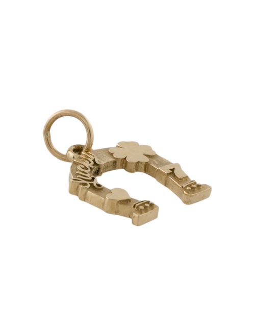 Ouie X Delaney Childs 14K Lucky HorseShoe Charm