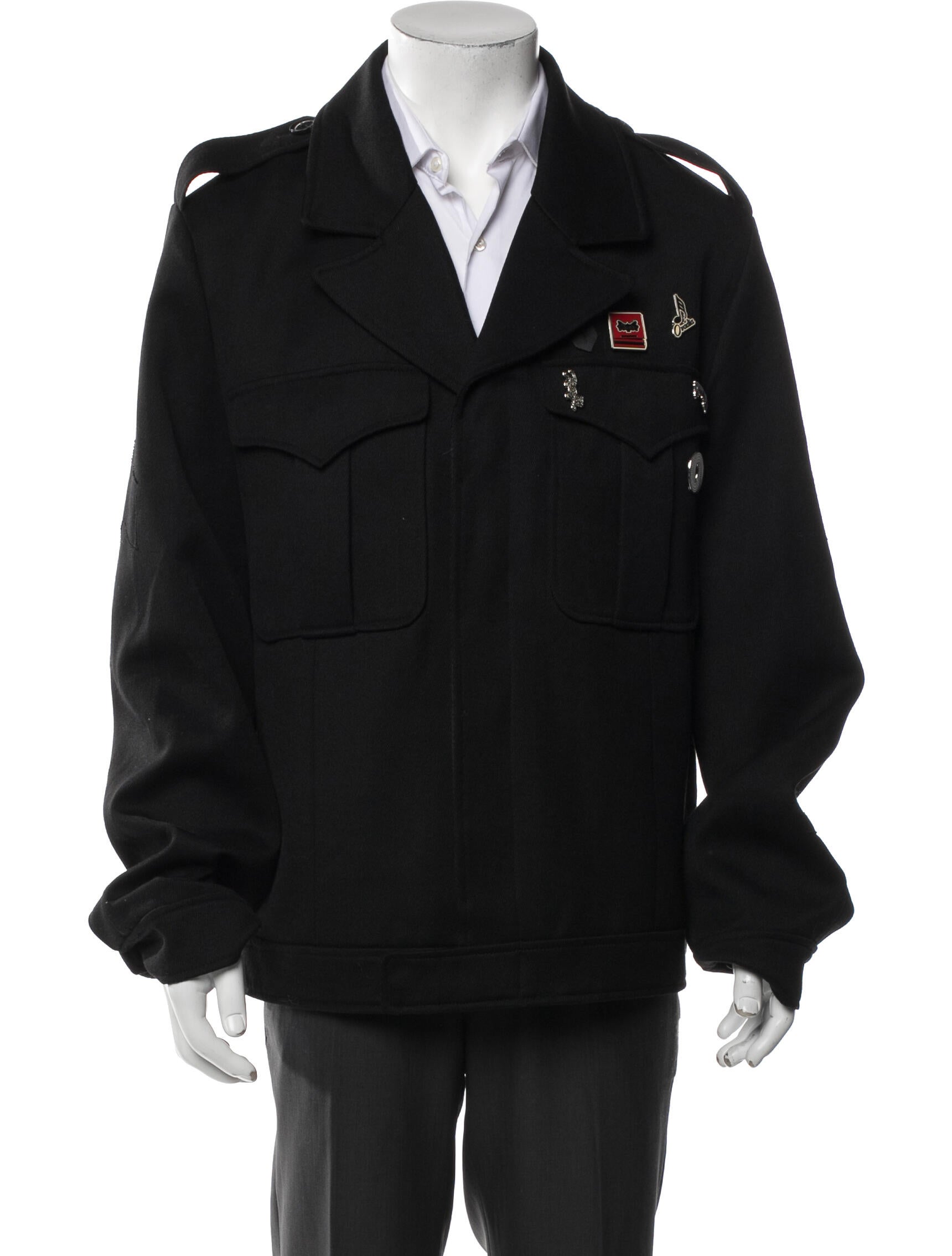 Ovadia & Sons Wool Peacoat