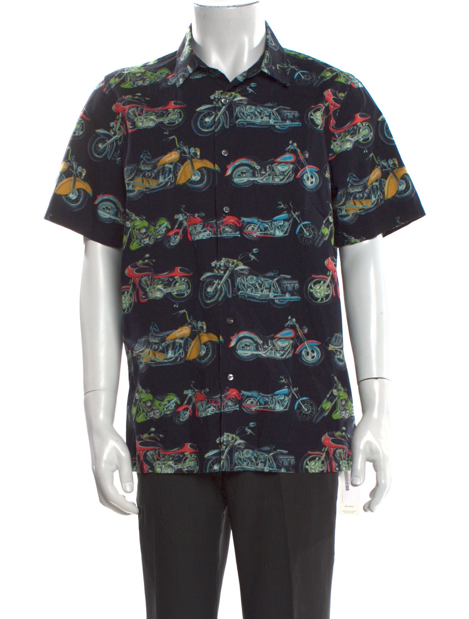 Ovadia & Sons Floral Print Short Sleeve Shirt