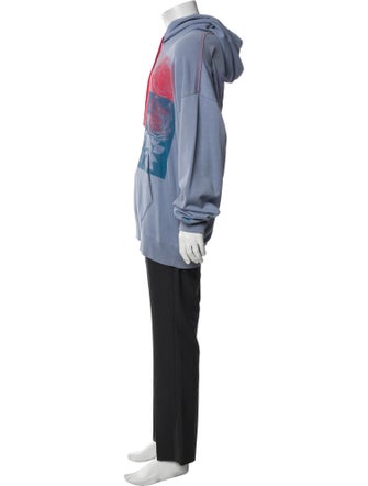 Ovadia & Sons Graphic Print Crew Neck Hoodie