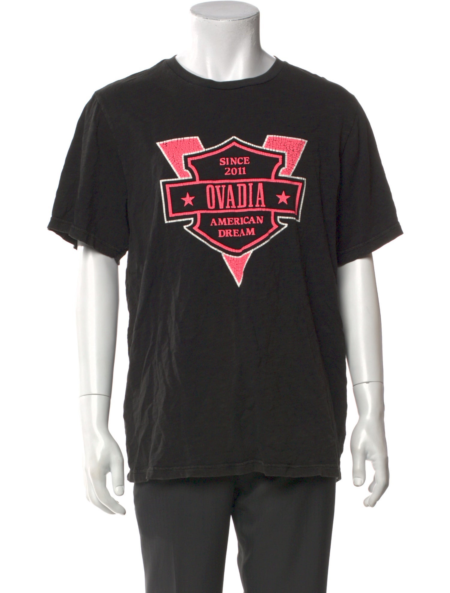 Ovadia & Sons Graphic Print Crew Neck T-Shirt