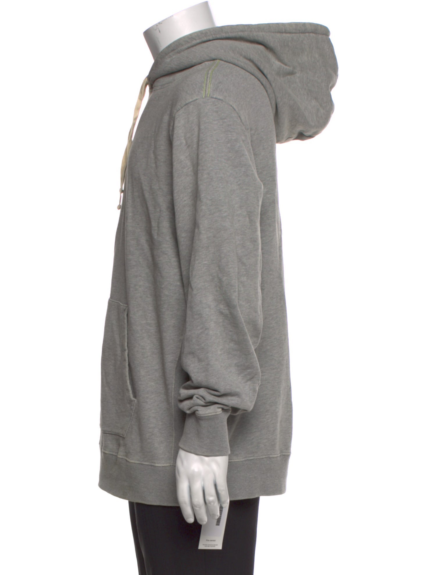 Ovadia & Sons Graphic Print V-Neck Hoodie