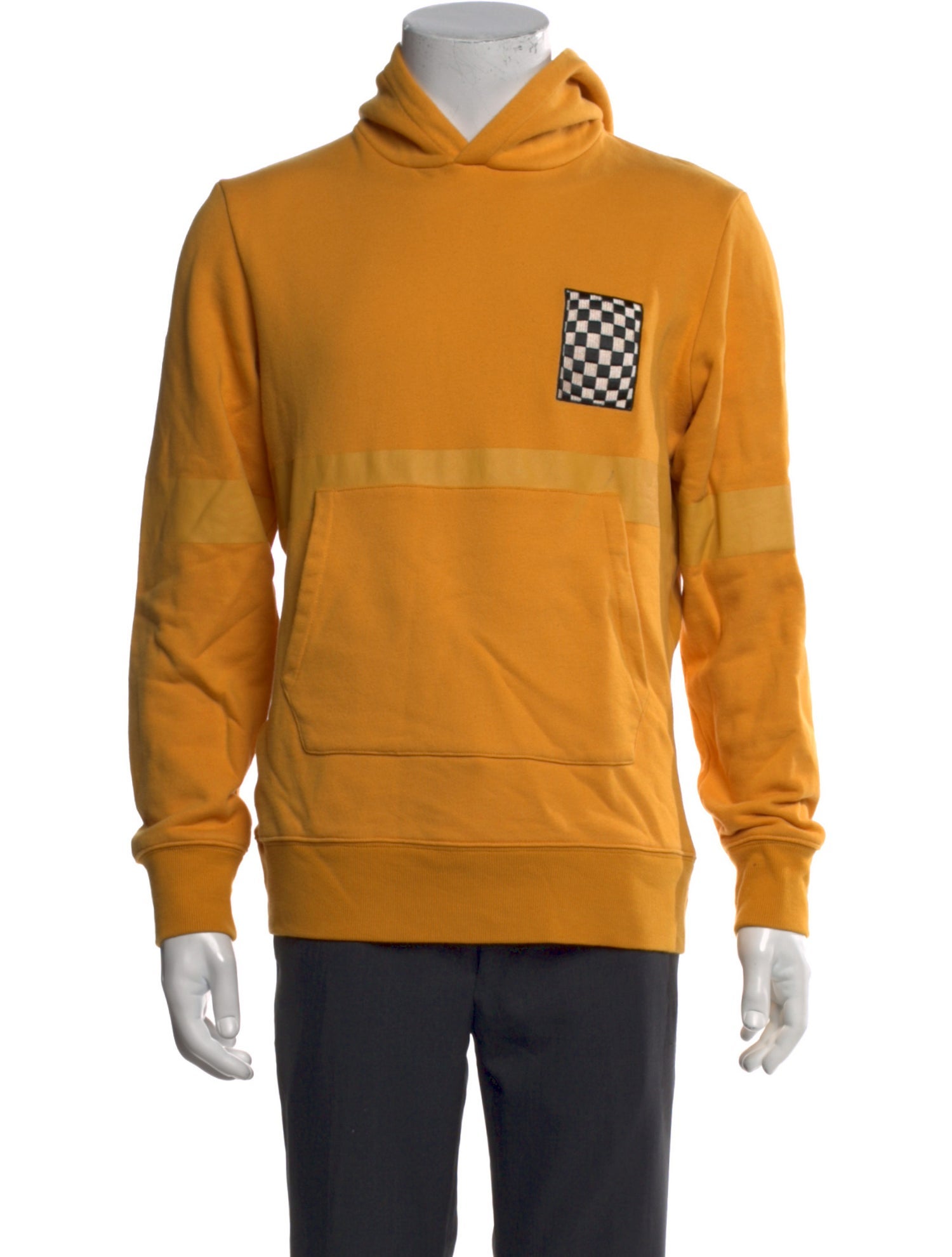 Ovadia & Sons Graphic Print V-Neck Hoodie