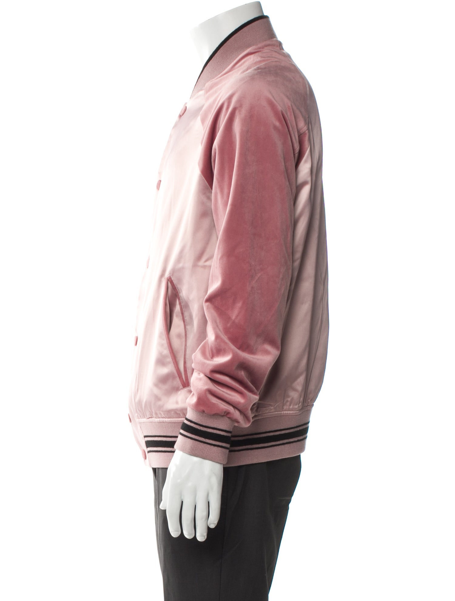 Ovadia & Sons Colorblock Pattern Bomber Jacket w/ Tags