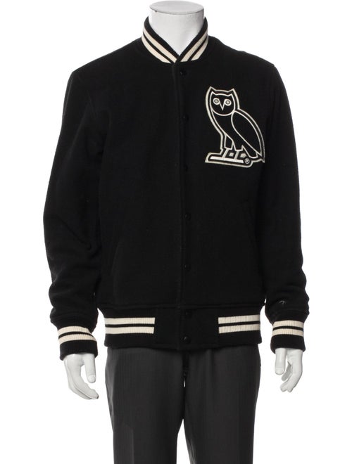 October’s Very Own Wool Striped Varsity Jacket