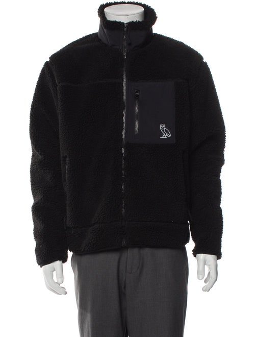 October’s Very Own Graphic Print Moto Jacket