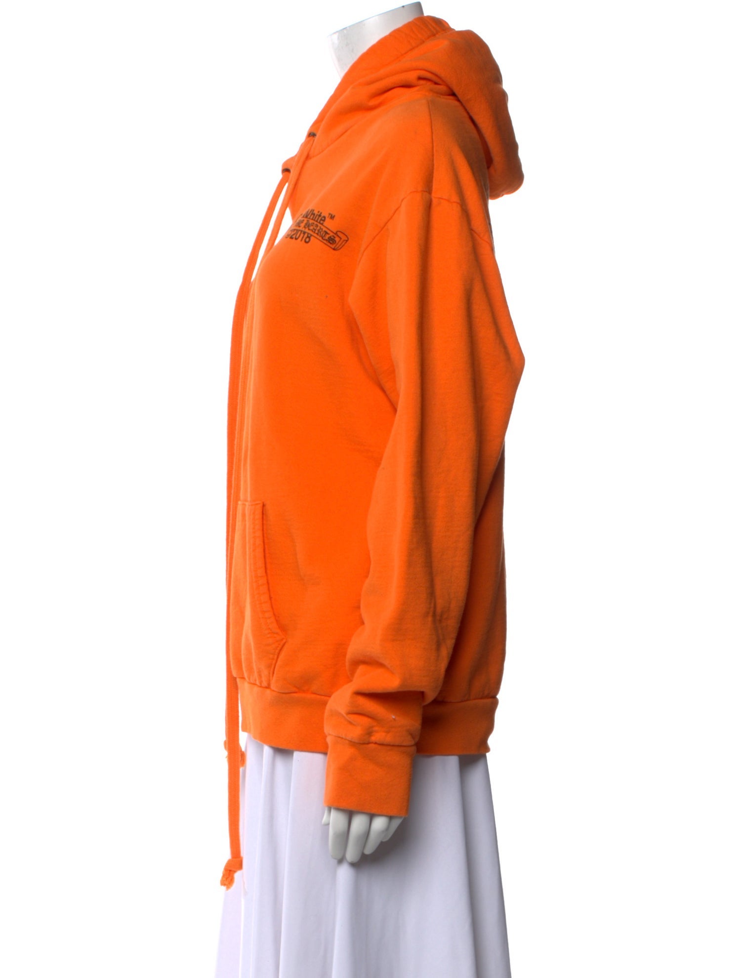 Off-White x Chrome Hearts Mock Neck Long Sleeve Sweatshirt