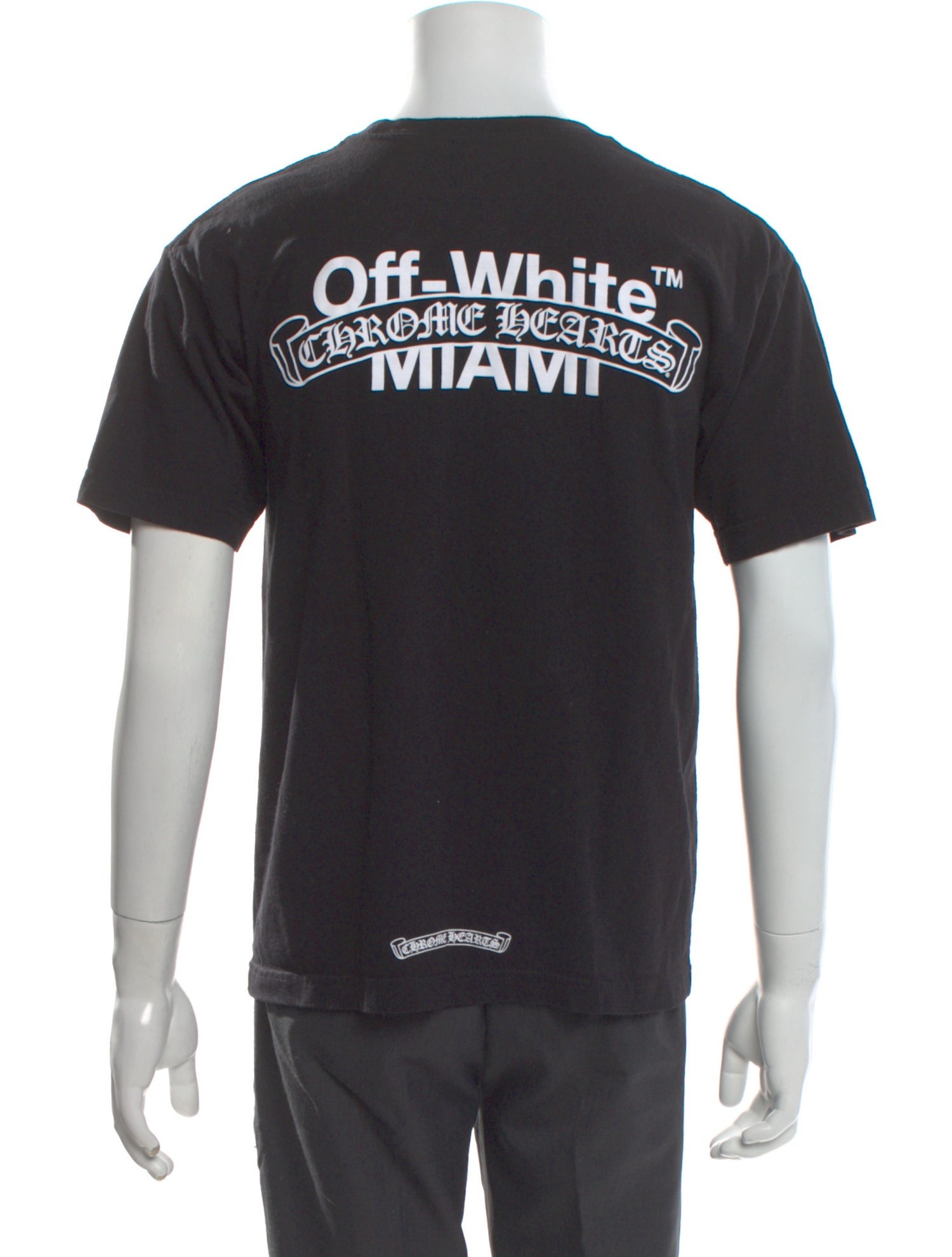 トップス Chromehearts off-white Off-White x Chrome Hearts Tee (Beijing Edition) Black XL 8/10 | eBay