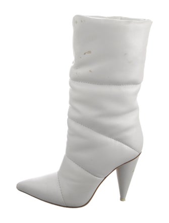 Off-White x Jimmy Choo Leather Boots