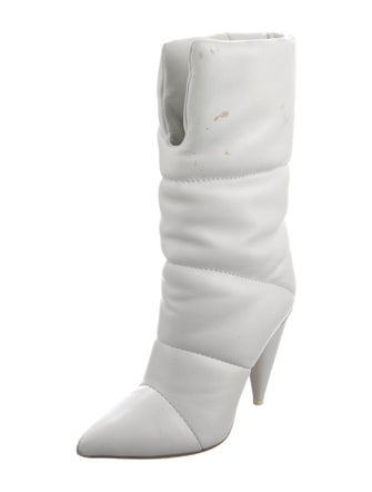 Off-White x Jimmy Choo Leather Boots