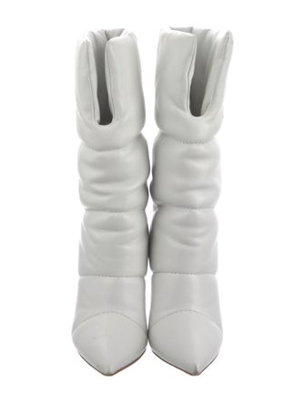 Off-White x Jimmy Choo Leather Boots