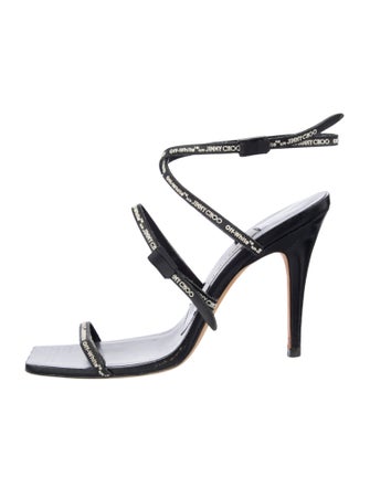 Off-White x Jimmy Choo Leather Sandals