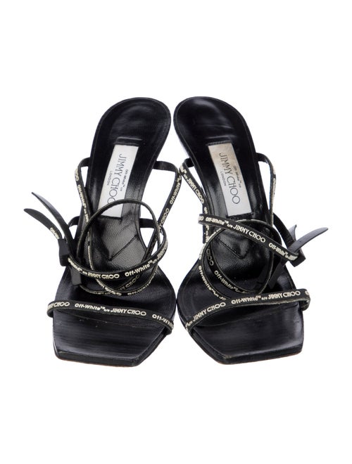 Off-White x Jimmy Choo Leather Sandals