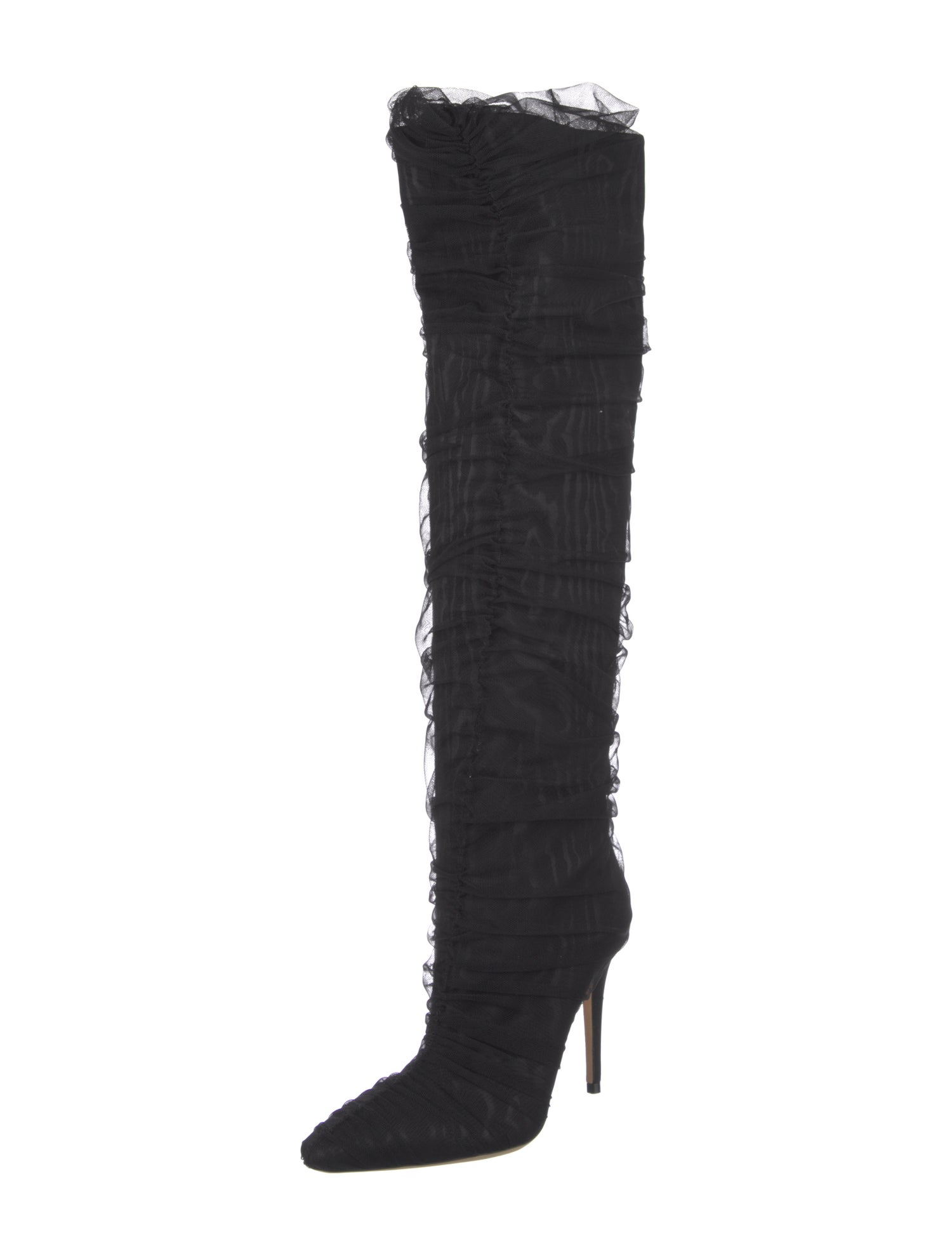 Off-White x Jimmy Choo Elisabeth 100 Satin Boots