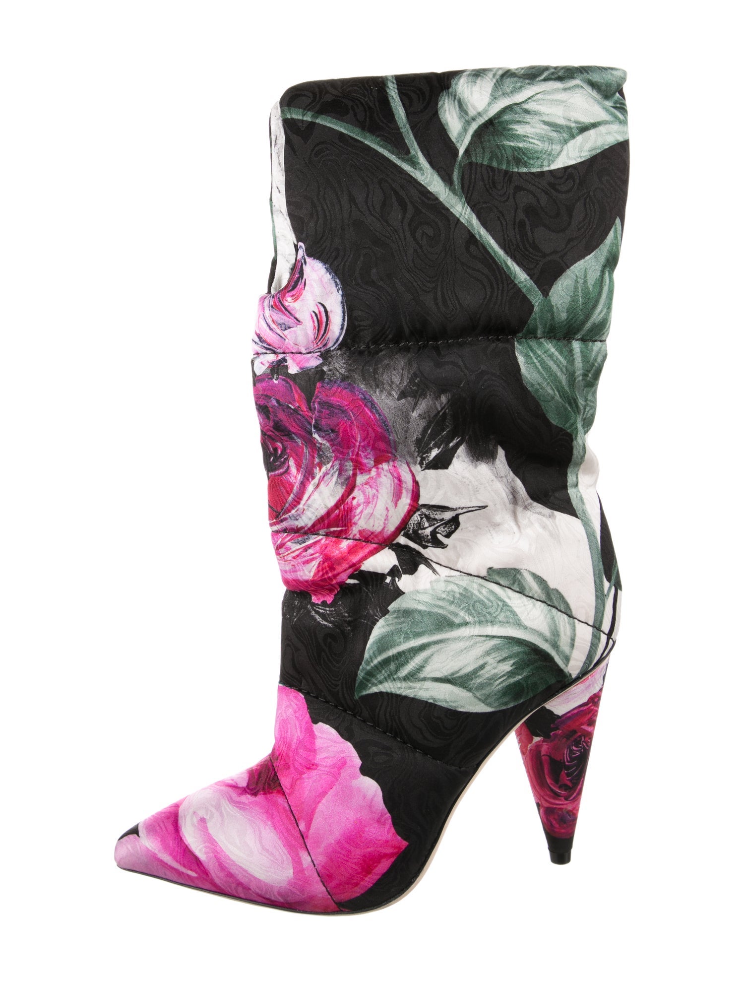 Off-White x Jimmy Choo Sara 100 Floral Print Sock Boots