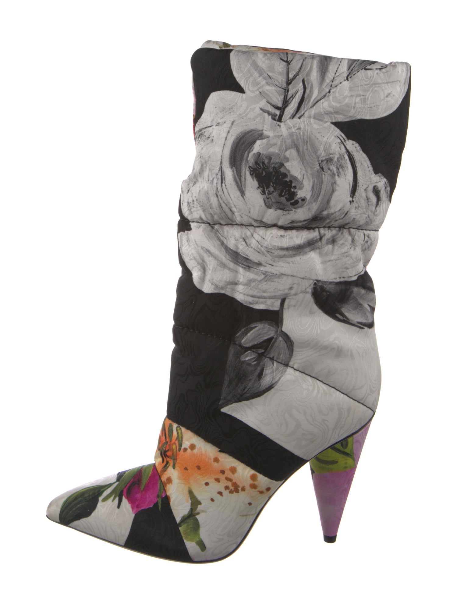 Off-White x Jimmy Choo Sara 100 Printed Slouch Boots
