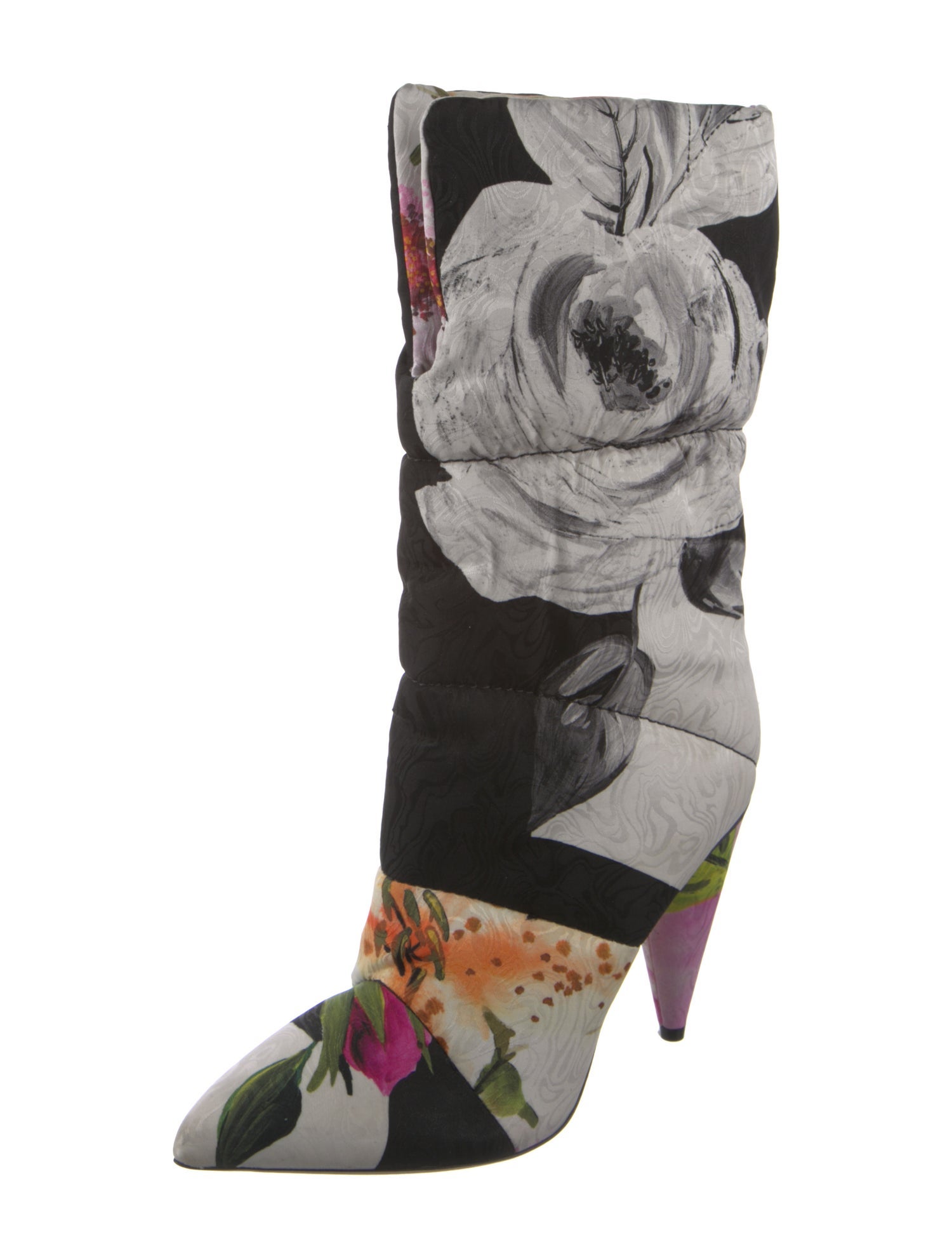 Off-White x Jimmy Choo Sara 100 Printed Slouch Boots