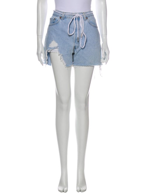Off-White x Levi's Mini Shorts White
