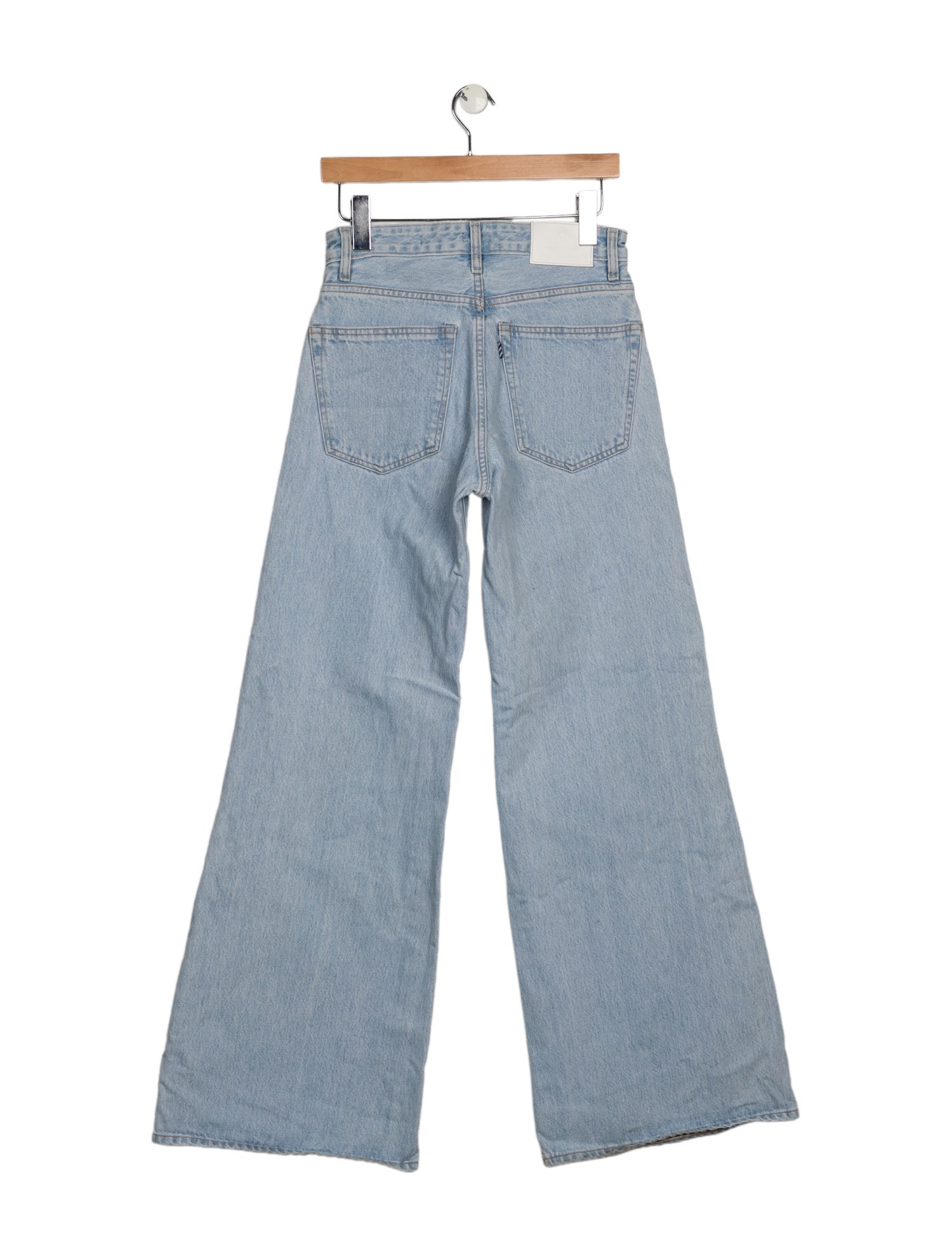 Off-White x Levi's Mid-Rise Wide Leg Jeans