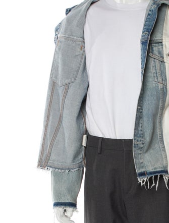 Off-White x Levi's Graphic Print Denim Jacket