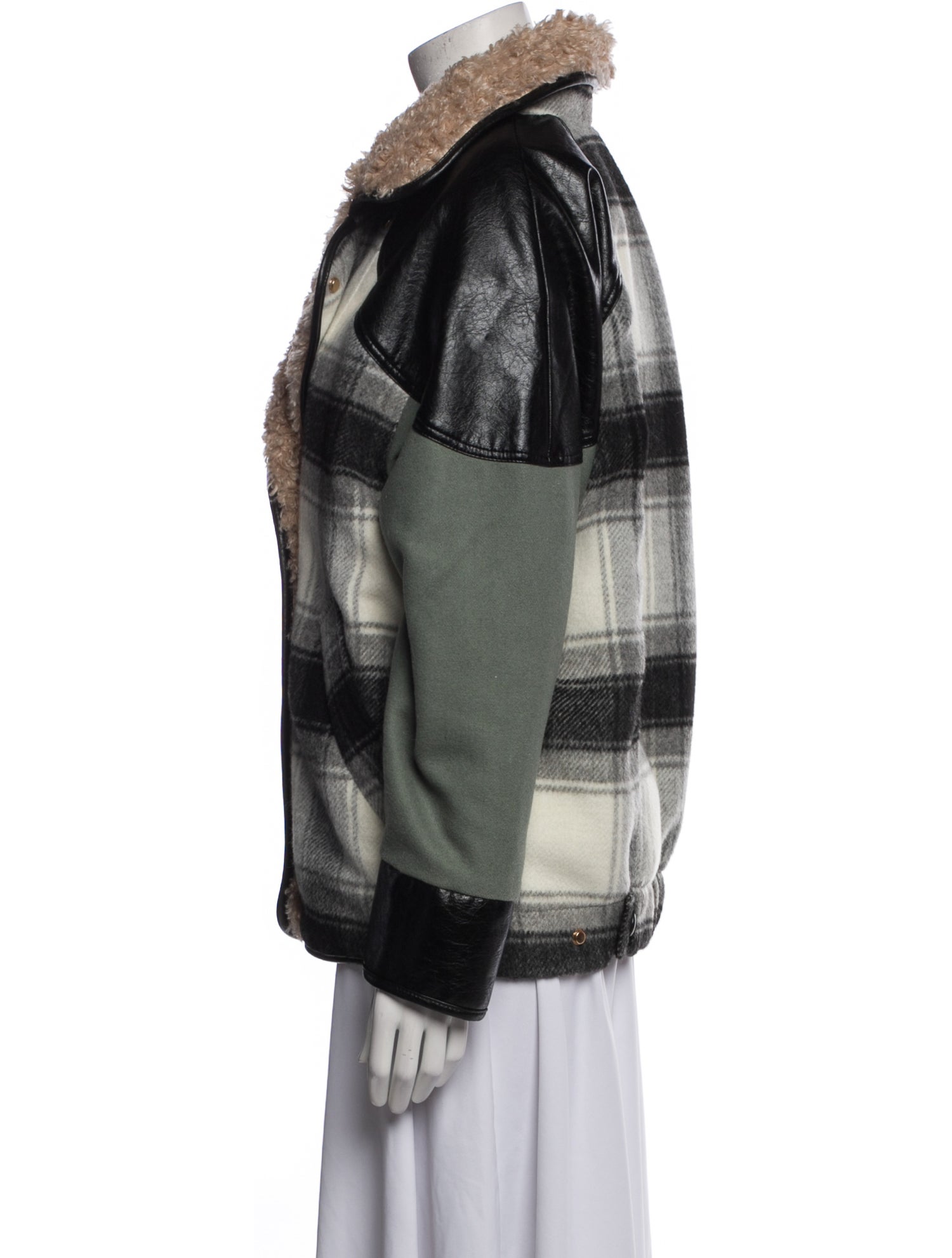 Oof Wear Plaid Print Jacket w/ Tags