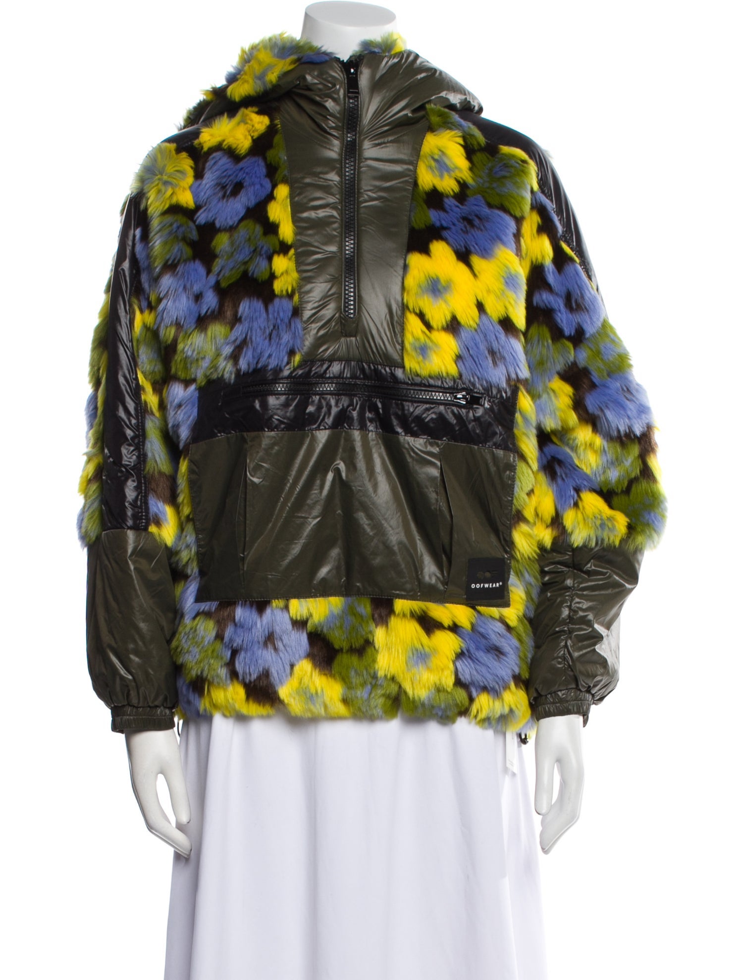 Oof Wear Floral Print Coat