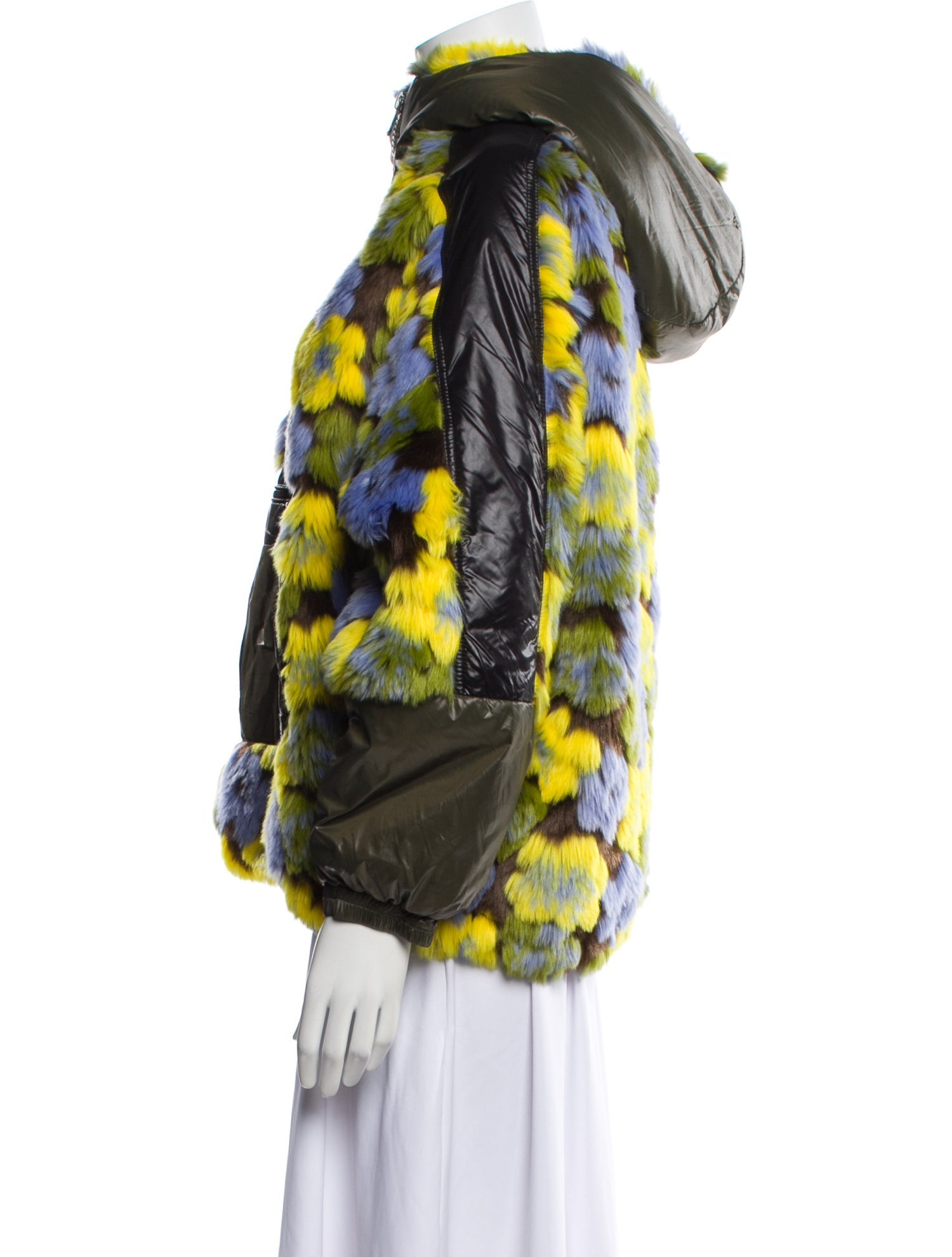 Oof Wear Floral Print Coat