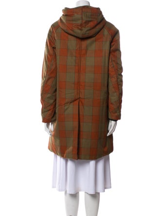 Oof Wear Plaid Print Coat