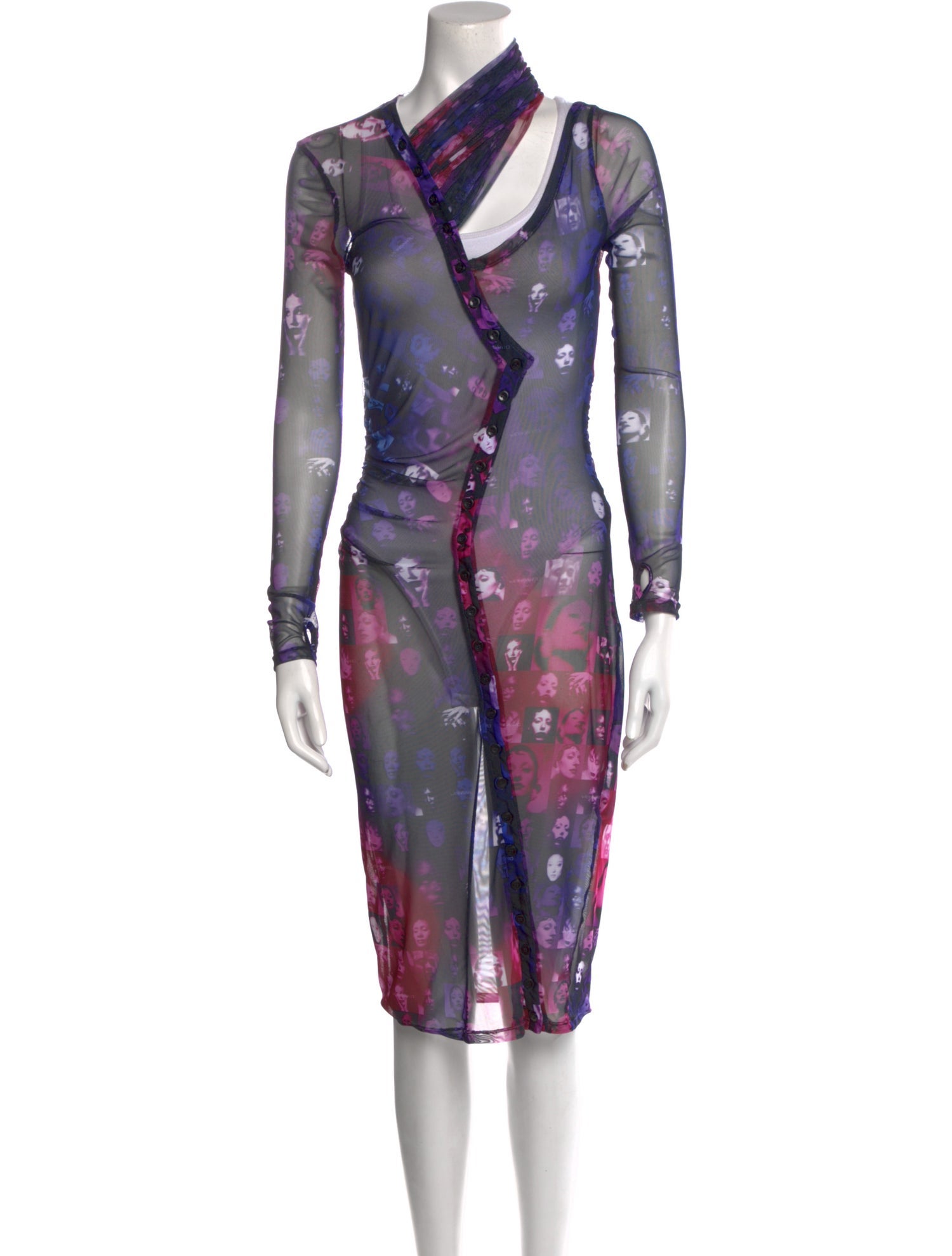 Weinsanto Printed Midi Length Dress w/ Tags