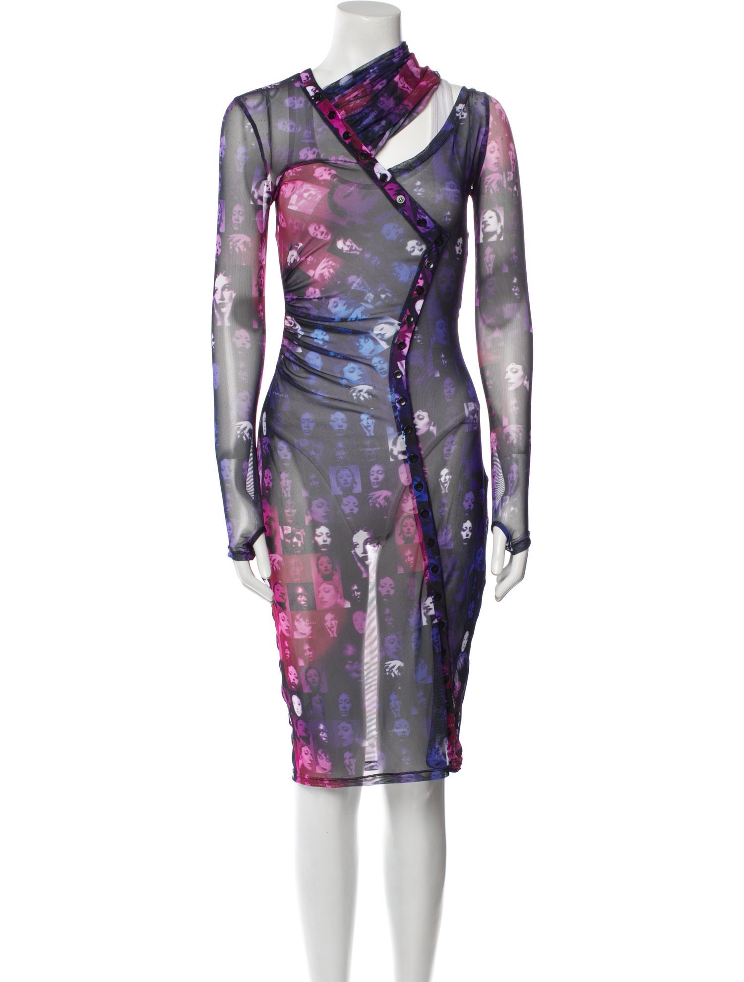 Weinsanto Printed Midi Length Dress w/ Tags
