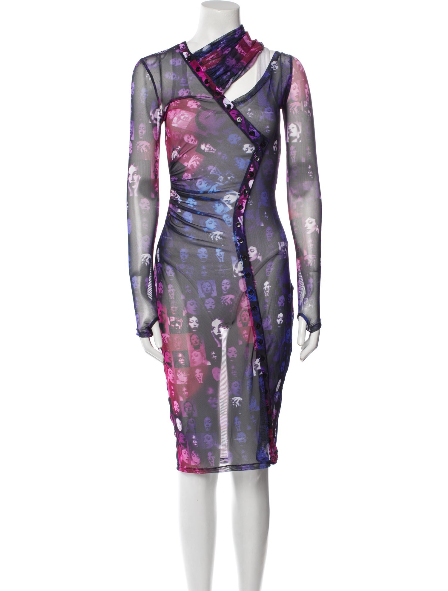 Weinsanto Printed Knee-Length Dress w/ Tags