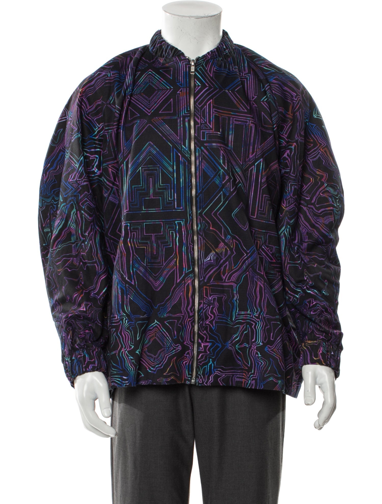 Weinsanto Graphic Print Windbreaker